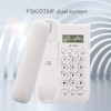 Wired Telephone, Landline Telephone with Landline Connection (FSK/DTMF) for Home/Hotel/Office