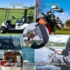 Woho Magnetic Golf Cart Cigar Holder for 30-60 Rings, Aluminum