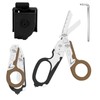 Rescue Scissors, Trauma Scissors, 6-in-1 Foldable Trauma Scissors, Emergency Scissors,