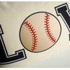 FAVDEC Decorative Love Baseball Pillow Cover 12 Inches x 20