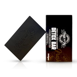 Fresh & Fly Activated Charcoal Soap - Natural Detoxifying Bar for Deep Cleansing & Refreshing Skin - Premium Quality, Sulphate-Free Formula - Ideal for Acne-Prone Skin (300gm)