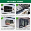 Dulepax Vertical RV Window, 12" W x 24" H Tinted
