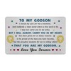 EE&YU Godson Card Gifts - Godson Birthday Easter Card, I