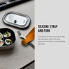 Black+Blum Stainless Steel Lunchbox, Orange, 600 ml