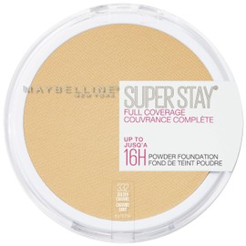 Maybelline Super Stay Full Coverage Powder Foundation Makeup, Up to 16 Hour Wear, Soft, Creamy Matte Foundation, Golden Caramel, 1 Count
