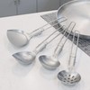 Camp Kitchen Set,6 Piece Folding Soup Spoon Travel Utensils Kit