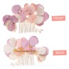 Baluue Bride Wedding Hair Comb Floral Side Comb Headpiece for