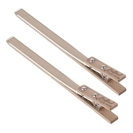 Wooden Music Stand Clip by Trophy Music, Pack of 2