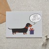 Dachshund Father's Day Card