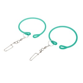 kowaku 2 Pieces Downrigger Weight Snubber,with Swivel,Release Snap,Weights Clip Trolling Snubber for Planer Board Fishing