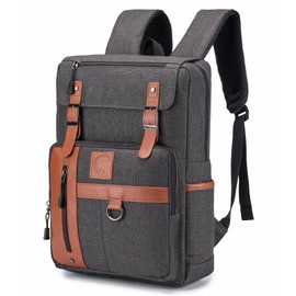 SUCIKORIO 40x30x15cm Travel Backpack Underseat Cabin Bag Luggage British Airways Wizzair Waterproof Oxford Travel Rucksack Cabin Size for Plane Hand Luggage with 15.6 Inch Laptop Compartment, Brown
