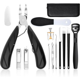 Kit de Manicura y Pedicura 13 en 1 Sendowtek – Cortaúñas Profesional
