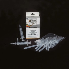 Private Reserve Ink Essentials Kit- 20 Long Fountain Pen Ink Cartridges + 2 Syri