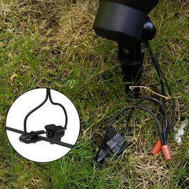 GOODSAMNN 4 Pack Low Voltage Wire Connector Landscape Lights Cable Connector Wide Application for GOOODSMANN Malibu and Other Outdoor Lighting Brands 9920-4802-04