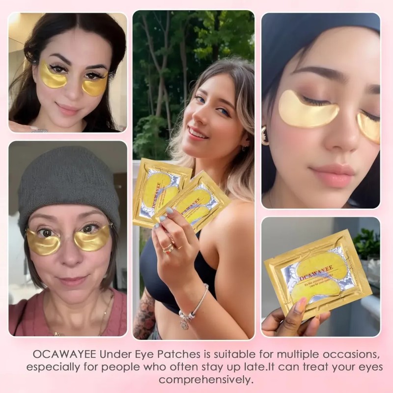 Parches Para Debajo De Los Ojos Para Mujeres: Mascarillas Pa