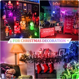 4 Pack Red LED Light Bulbs, A19 9W (60W Equivalent) Colored Party Light Bulb Outdoor, E26 Base for 4th of July Porch Lights, Police Support, Home Lighting, Wedding, Christmas Decor, Not-dimmable