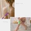 2-PCS Non-Stick Reusable Wax Silicone Spatula, Silicone Waxing Applicators for