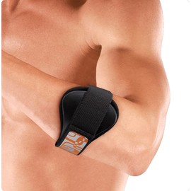 Ro+Ten EPI20 Epicondylitis Bracelet with Print for Tendonitis Black M