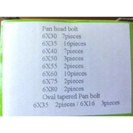 Honda   Honda CB750 K/F Engine Cover Screw Kit!  New JIS Screws!     OSVP-090