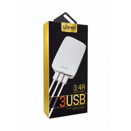 LDNIO 3 USB Travel Chargers 3.0 Qualcomm