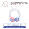 Campsis Floral Cat Collars Adjustable Tie Cat Colllar Knitted Kitten