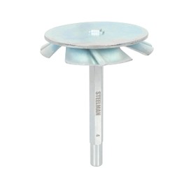 Steelman 4" Pipe Reamer and Fitting Saver, for SCH 40 PVC, ABS, and CPVC Plumbing, Fits 1/2" Drill (61392)