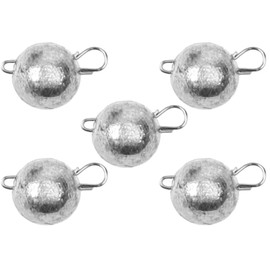 PRO FILSTAR Cheburashka Lead Set 5 x 24 g - Jig Heads Set - Drop Shot Lead for Offset Hooks with Pen - Dropshot Fishing Lead - Lead Balls - Cheburashka Rig Weights Set - Jig Head - Jig Set - Fishing