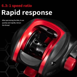 Rooblinos BR-2000 7.2:1 High Speed Baiting Fishing Reel -8kgSpool Capacity: Right Hand
