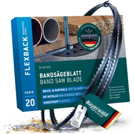 Bayerwald Tool Steel Band Saw Blade - 2240 x 10 x 0.65 x 6 / Wood, Non-ferrous Metals, Plastic, Thin Sheets/Saw Band Suitable for Elektra Beckum etc.