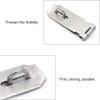 Door Locks Hasp Latch, 5 Inch Stainless Steel Safety Packlock
