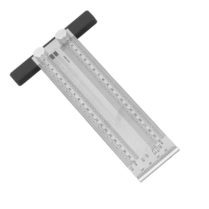 Woodworking Scribing T Rules Accuracy Marking Positioning Scribing T Ruler