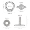 Kayak Rail Track Mount Tie Down Eyelet Track Rail Adapter