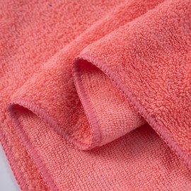 Matthew Cleaning Microfiber Cleaning Cloth 12 Pack(12" x 12") Lint&Streak Free Water Absorption Cleaning Rags,Reusable and Washable All-Purpose Towel for Glass,Dishwasher,Kitchen,Bathroom,Cars-Red