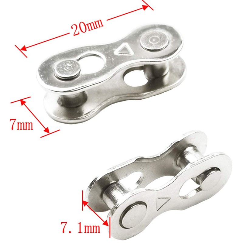 Hyamass 4 Pairs Bicycle Missing Link 6 Speed 7 Speed