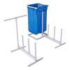 SWIMLINE HYDROTOOLS Pool Side Organizer Towel Rack With Removable Mesh