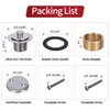 PRIMSOPH Lift Turn Tub Drain Trim Kit with Two Hole