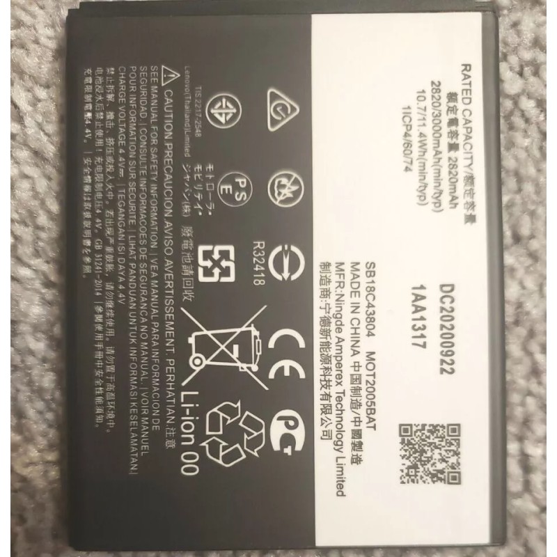 Motorola NEW OEM GENUINE Battery for Motorola Moto E6 XT2005