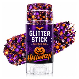 Halloween Face Glitter Stick, Halloween Hair Glitter for Kids and Women