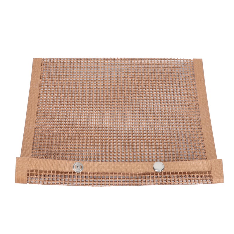 Grilling Pouches Fiberglass Mesh Non Stick High Temperature Resistant BBQ