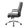 Boss Office Products (BOSXK Modern Executive Conference Chair, Black, B696C-BK