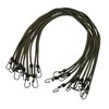 Heavy-Duty Weatherproof & UV-Resistant Bungee Cords with Hooks, Set of