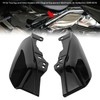 2Pcs Air Deflector Trim Heat Shield Motorcycle MidFrame Trim Fit