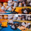 Aimall 5 PCS Lucid Cat Ceramic Chopstick Holder, Durable Everyday