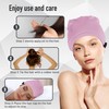 Castor Oil Pack Wrap for Head,Elastic and Reusable Head mask