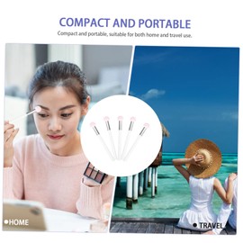 FOMIYES 2sets Concealer Sponge Head Makeup Tools Soft Absorbent Washable Powder Puff Brush Ideal for Daily Professional Use 5pcs*2