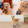 Voarge Pack of 8 Non-Slip Dog Socks, Dog Socks that