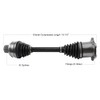 TrakMotive CV Axle Shaft - AD-8168