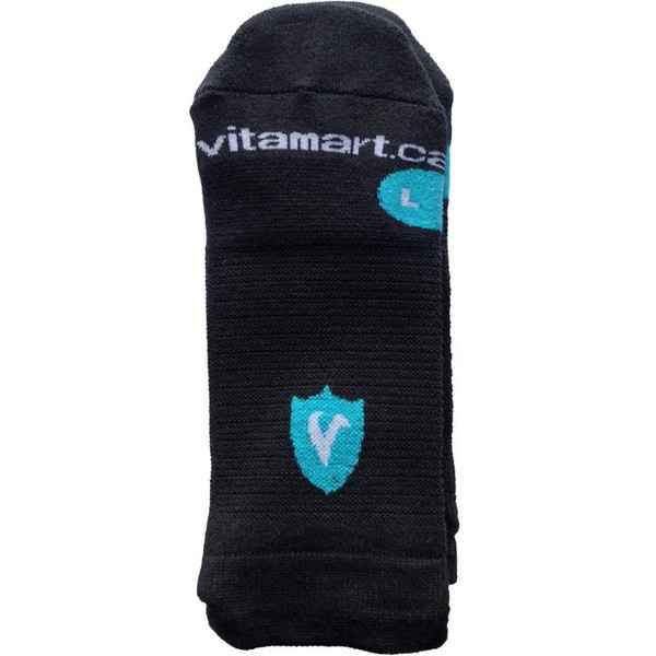 Vitamart Vitasox, Bamboo Charcoal Health Socks, 1 Pair, Men's (Size 8-12)