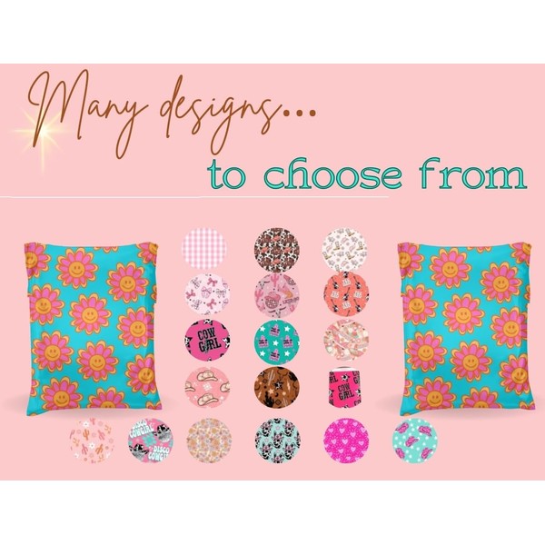 Poly Mailers - 25 Pack, Waterproof, Trendy Chick Mailers 3.15