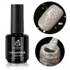 Beetles Reflective Gel Polish Color 15ml Nail Gel Silver Glitter